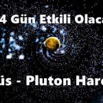 Önümüzdeki 3-4 gün etkili olacak Venüs - Plüton hareketi