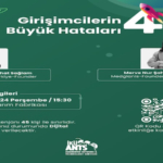 Girişimcilerin Büyük Hataları 12 Aralık’ta İKÜ’de!