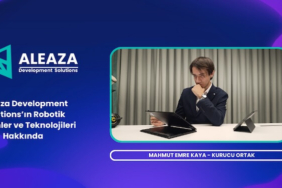 Mahmut Emre Kaya İle Aleaza’nın Robotik Çözümler Ve Teknolojileri Üzerine Röportaj