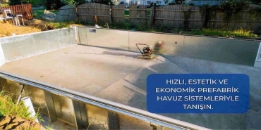 Hızlı, Estetik ve Ekonomik Çözüm: Prefabrik Havuz Yapımı